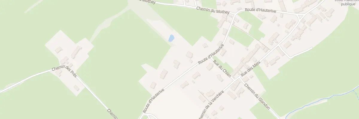 Plan du 28 Rte d’Hauterive à La Chapelle-de-Bragny