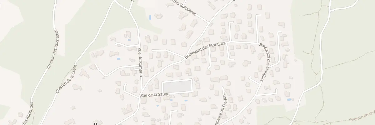 Plan du 105 Bd des Montjars à La Garde-Adhémar