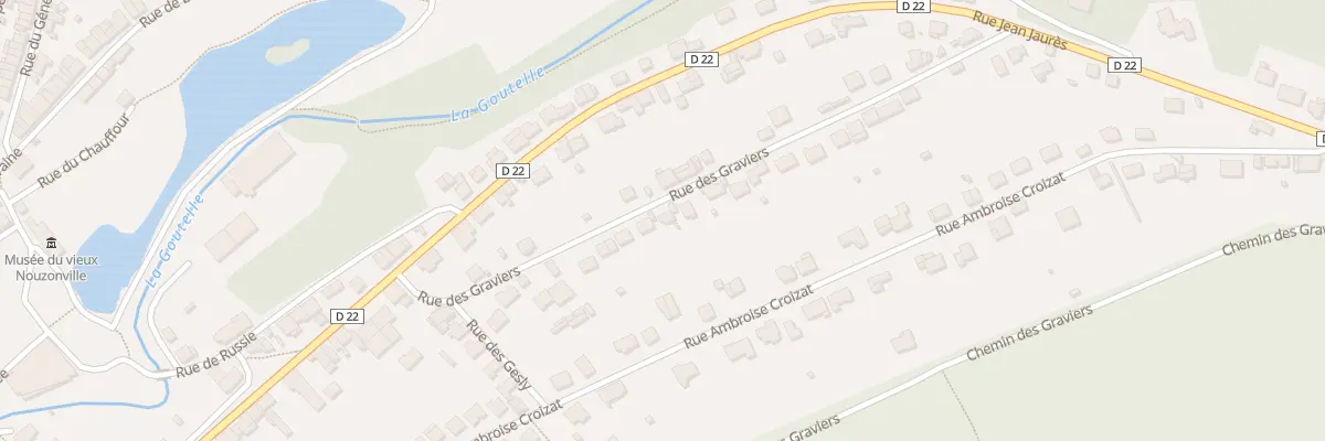 Plan du 18 Rue des Graviers à Nouzonville