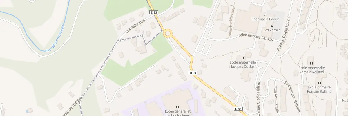 Plan du 9001 Rue du Docteur Roux à Givors