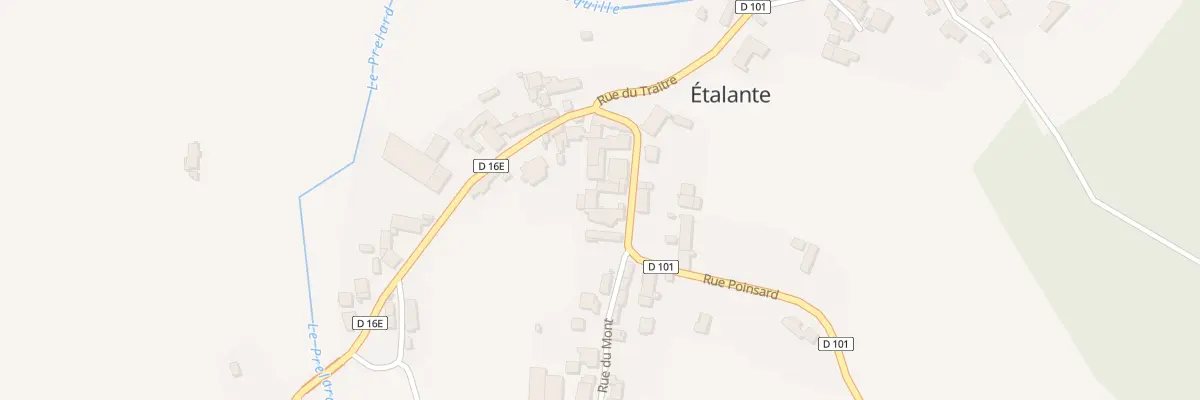 Plan du 3 Rue du Mont à Étalante