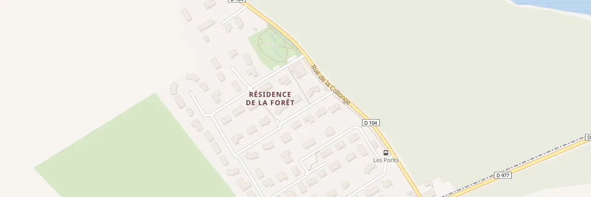 Plan du 6 Rue des Acacias à Granges