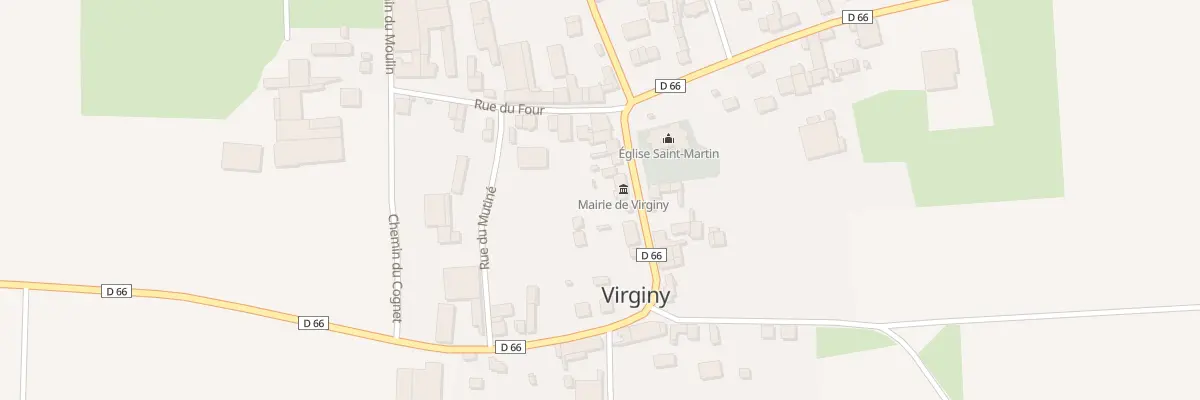 Plan du 10 Rue de Charmont à Virginy