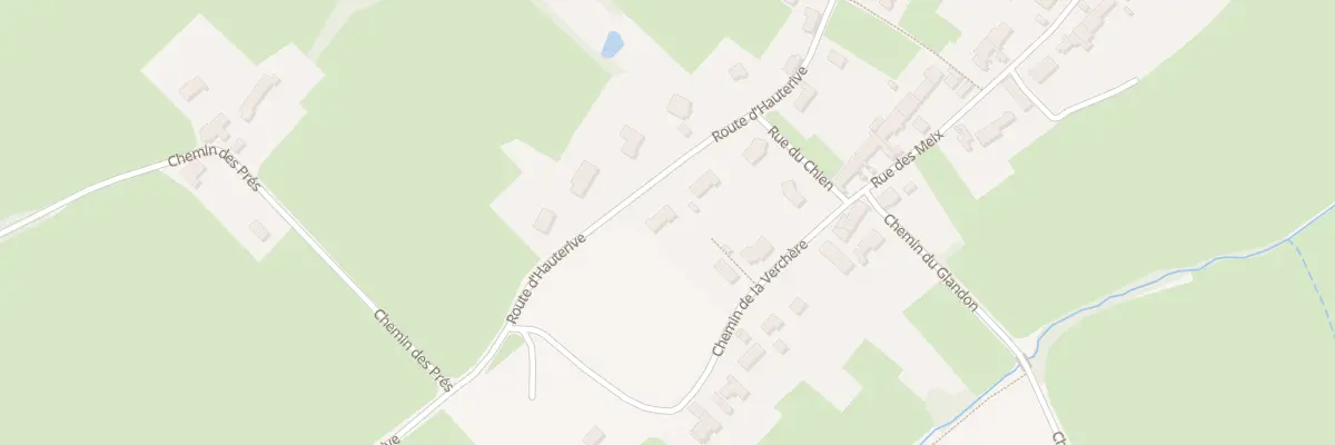 Plan du 27 Rte d’Hauterive à La Chapelle-de-Bragny