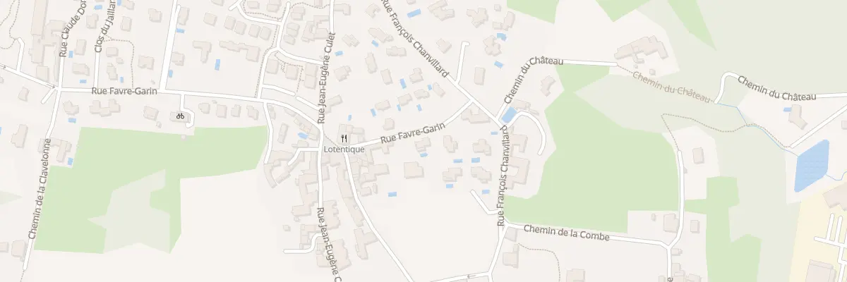 Plan du 38 Rue Favre-garin à Chaponost