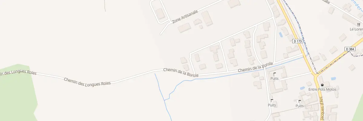 Plan du 3 All des Hirondelles à Ceffonds