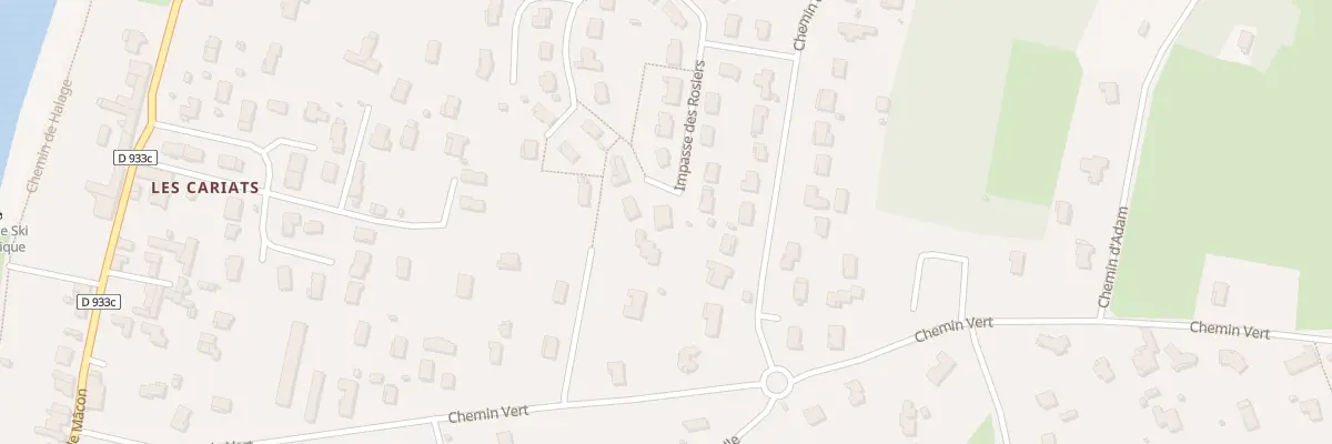 Plan du 107 Imp des Rosiers à Montmerle-sur-Saône