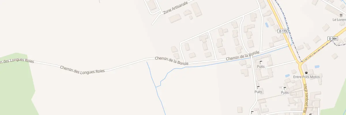 Plan du 1 All des Hirondelles à Ceffonds