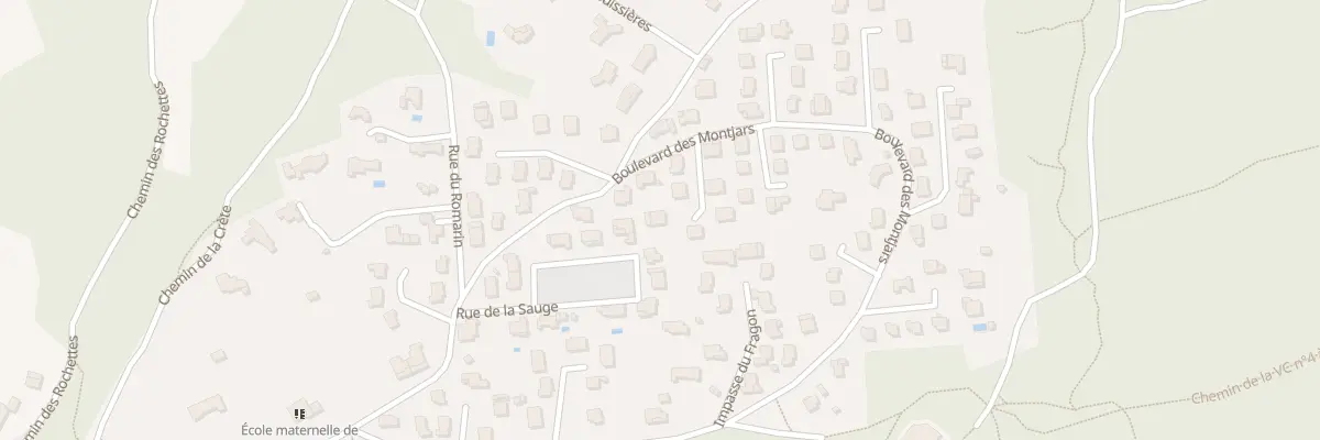 Plan du 97 Imp du Micocoulier à La Garde-Adhémar