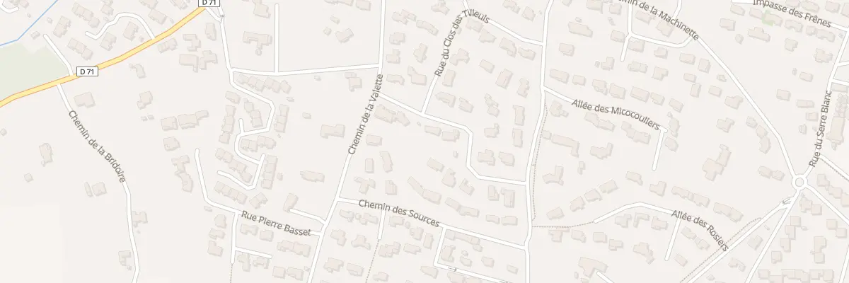 Plan du 70 Rue des Magettes à Saint-Paul-Trois-Châteaux