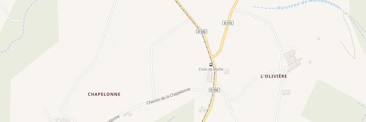 Plan du 20 Che de Chapelonne à Étables