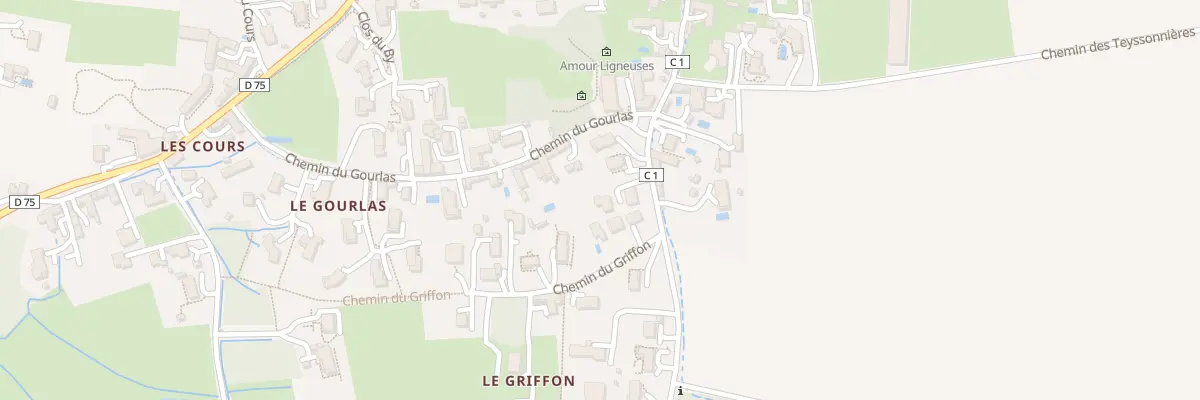 Plan du 5387 Au Gourlas à Fareins