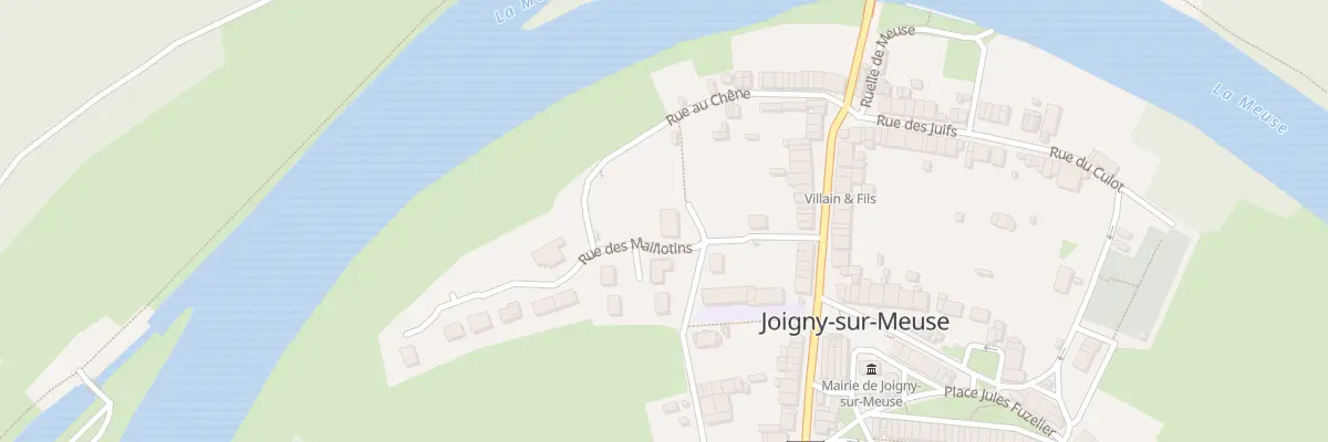 Plan du 1 Rue des Maillotins à Joigny-sur-Meuse