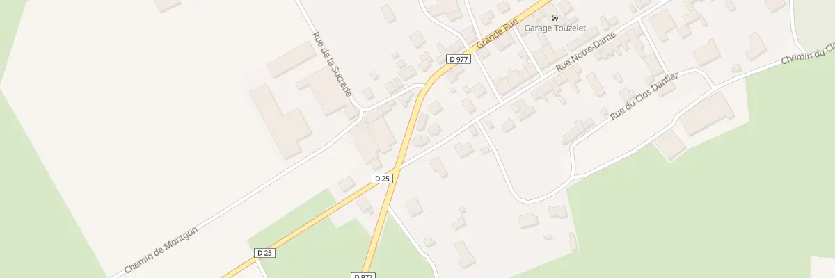Plan du 83 Rue Grand Rue à Bairon et ses environs