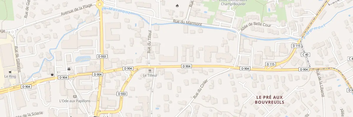 Plan du 151 Av de la Dombes à Jassans-Riottier