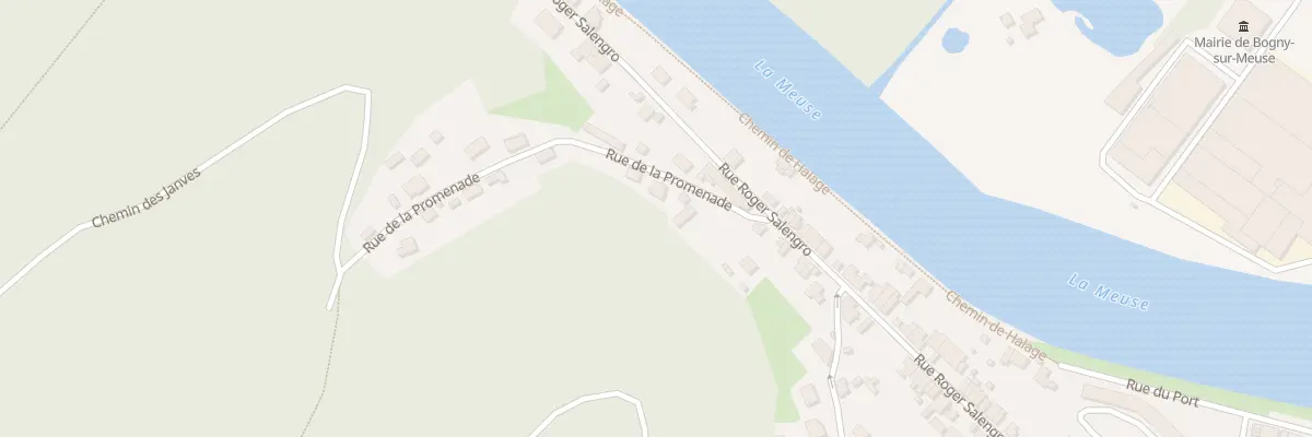 Plan du 5 Rue de la Promenade à Bogny-sur-Meuse