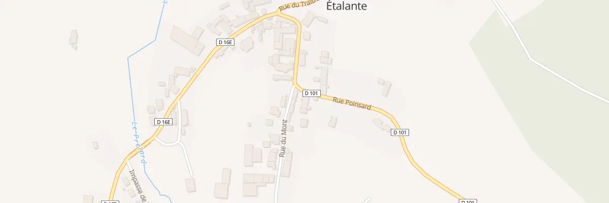 Plan du 5068 Le Village à Étalante