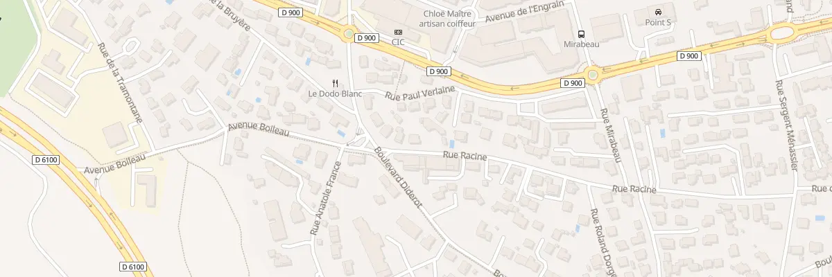 Plan du 40 Rue Racine aux Angles