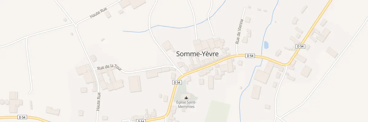 Plan du 7 Rue de la Place Saint Menge à Somme-Yèvre