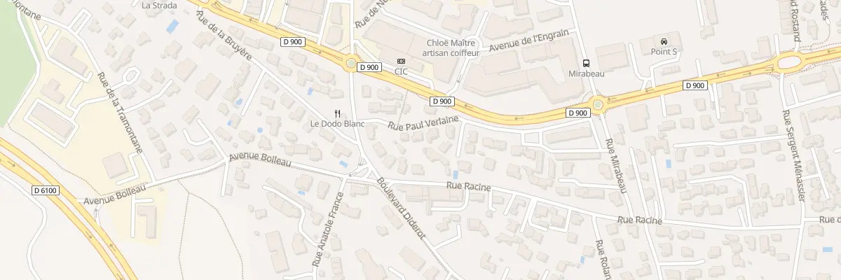 Plan du 3 Rue Paul Verlaine aux Angles