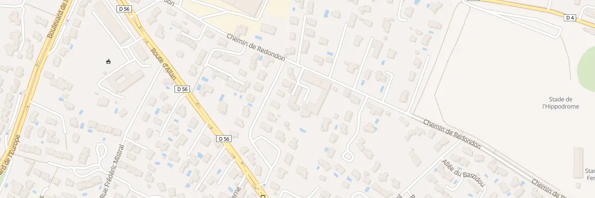 Plan du 28 Che de Redondon à Montélimar