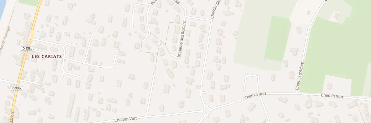 Plan du 101 Imp des Rosiers à Montmerle-sur-Saône