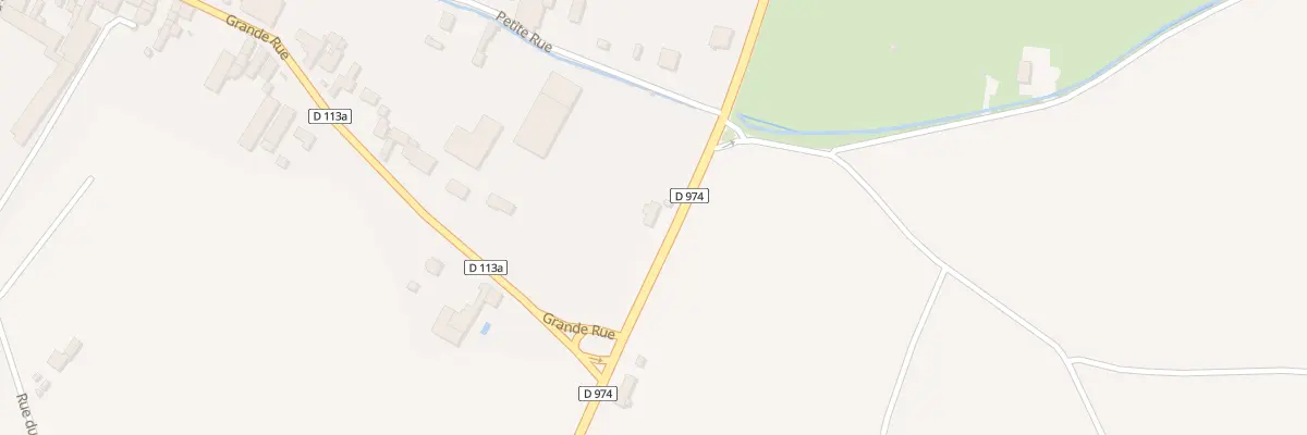Plan du 1 Rte Nationale 74 à Puligny-Montrachet