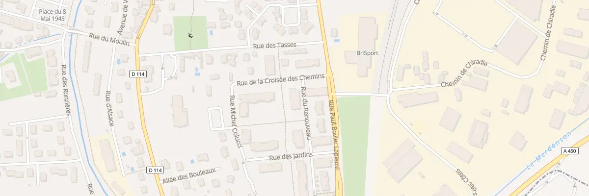 Plan du 47 Rue du Renouveau à Brignais