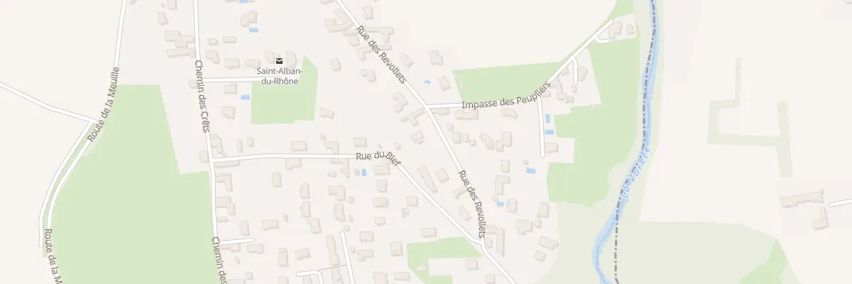 Plan du 5159 Rue des Revolets à Saint-Alban-du-Rhône