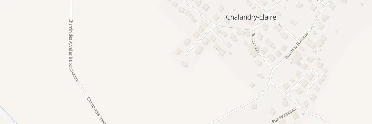 Plan du 6 Clos Sorbier à Chalandry-Elaire