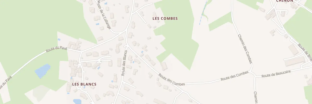 Plan du 565 Rte des Combes à Eclassan
