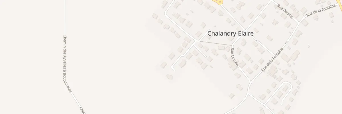 Plan du 4 Clos Sorbier à Chalandry-Elaire