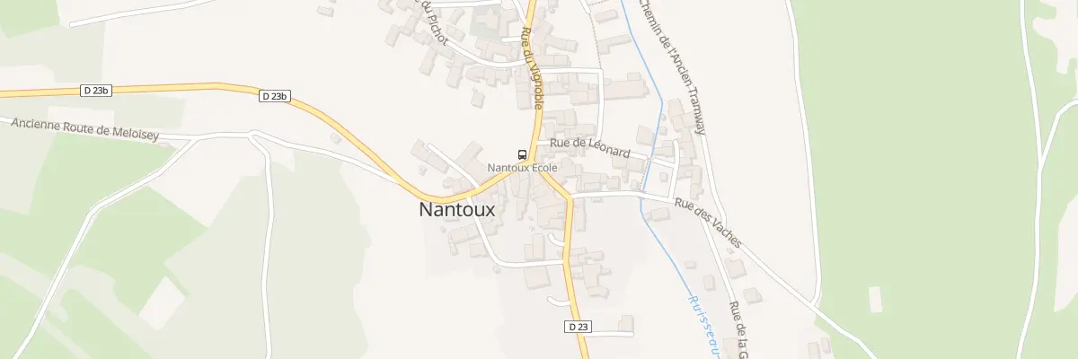 Plan du 1 Gr Grande Rue à Nantoux