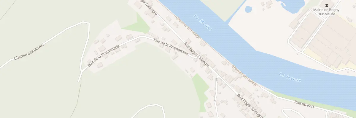 Plan du 3 Rue de la Promenade à Bogny-sur-Meuse