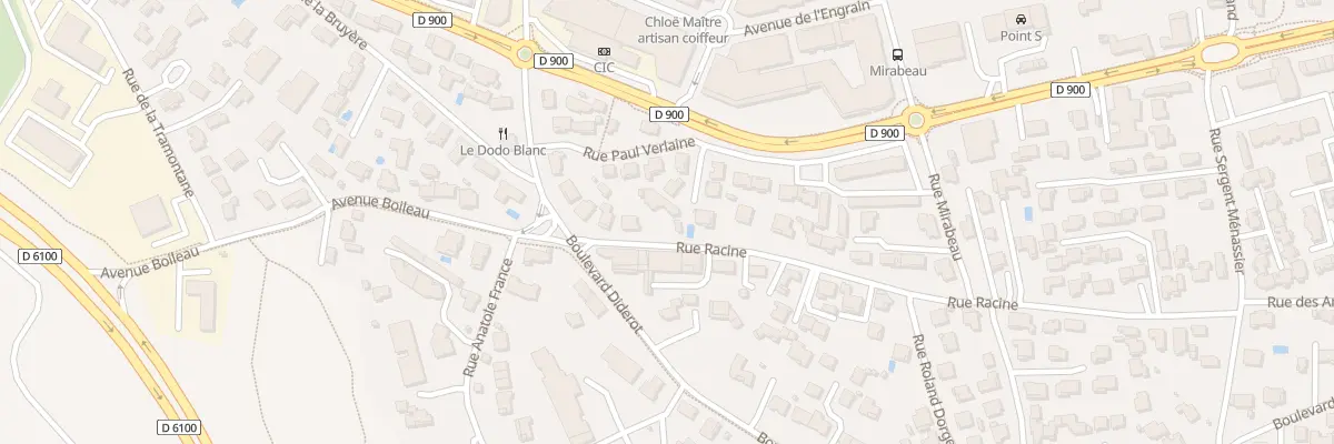 Plan du 38B Rue Racine aux Angles