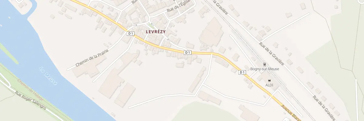 Plan du 19 Rue de la Vallée à Bogny-sur-Meuse