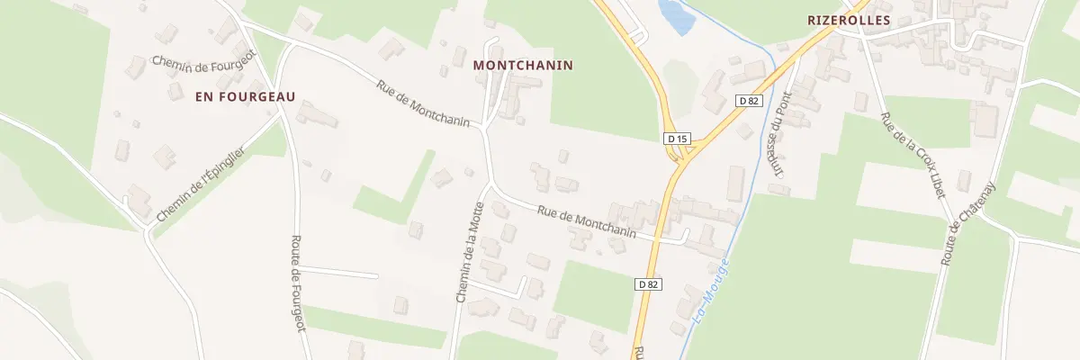 Plan du 120 Rue de Montchanin à Azé