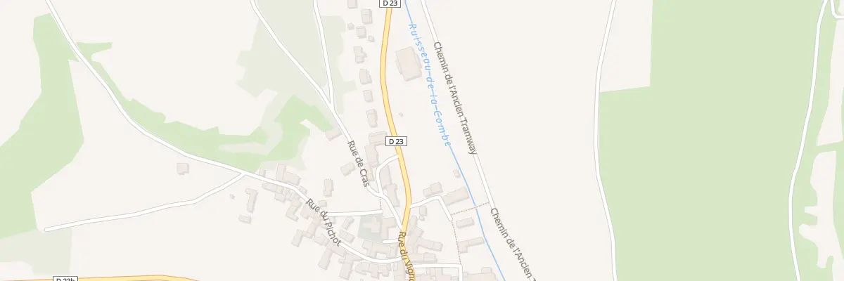 Plan du 3 Rue du Moulin à Nantoux