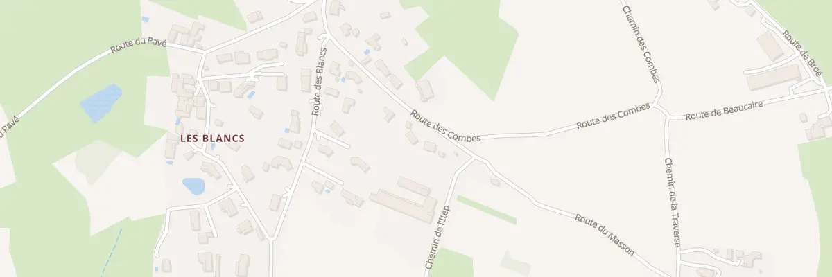 Plan du 650 Rte des Combes à Eclassan