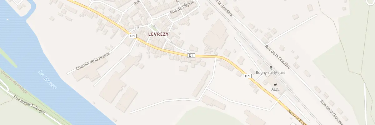 Plan du 17 Rue de la Vallée à Bogny-sur-Meuse