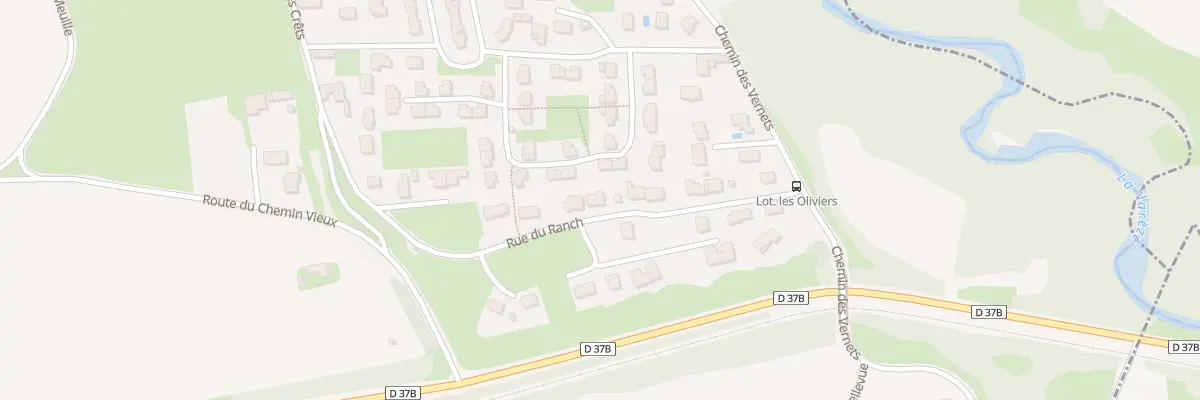 Plan du 194 Rue du Ranch à Saint-Alban-du-Rhône