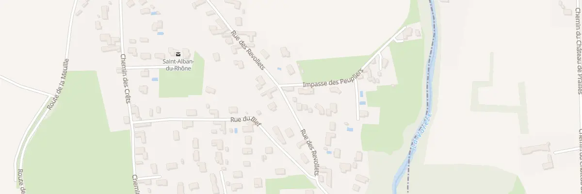 Plan du 259 Rue des Revolets à Saint-Alban-du-Rhône