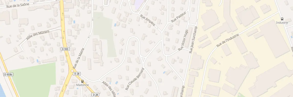Plan du 48 Rue Claude Bernard à Jassans-Riottier