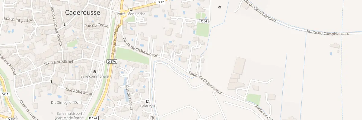 Plan du 6060 Porte d’Orange à Caderousse