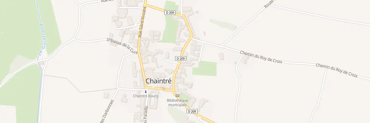 Plan du 5071 Chaintre à Chaintré