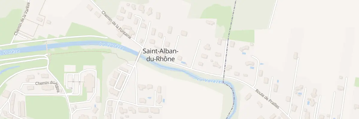 Plan du 105 Rue Pont Pierres à Saint-Alban-du-Rhône