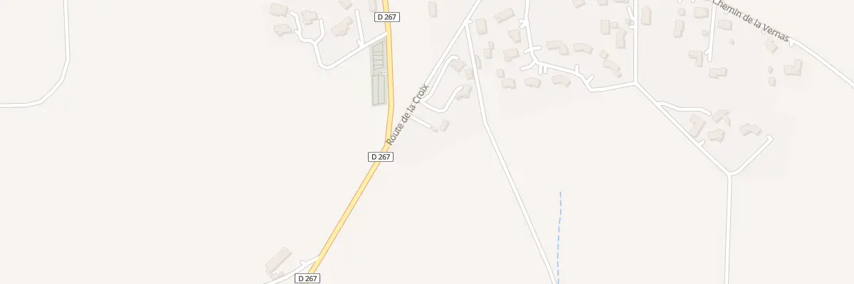 Plan du 211 Rte de la Croix à Bogy