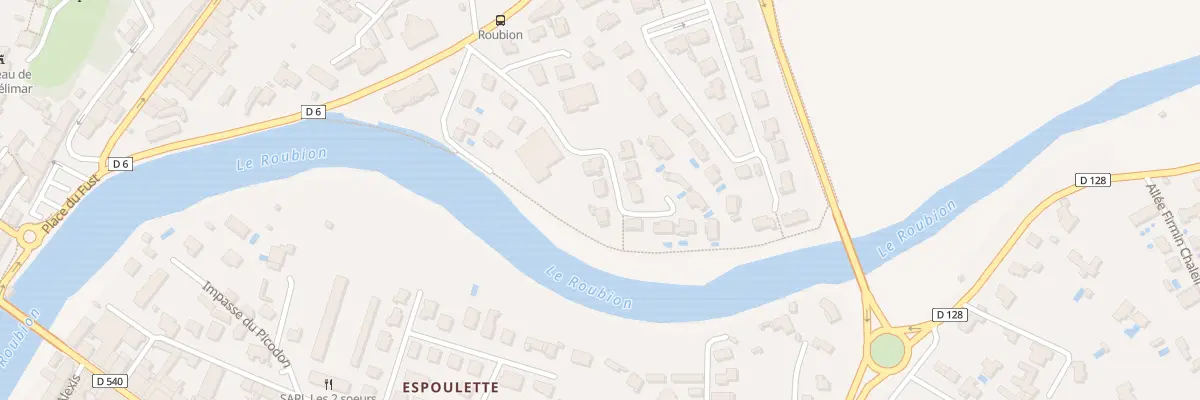 Plan du 20 Che du Roubion à Montélimar