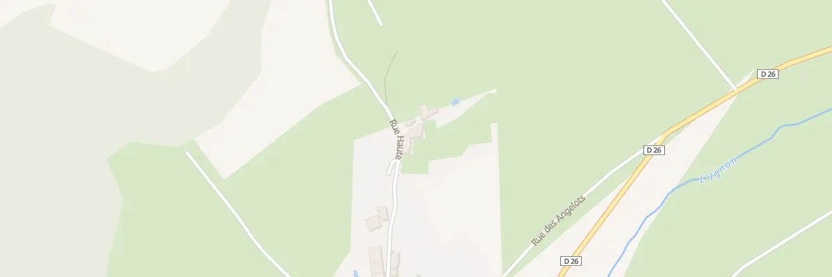Plan du 9036 Rue Haute à Poncey-sur-l’Ignon
