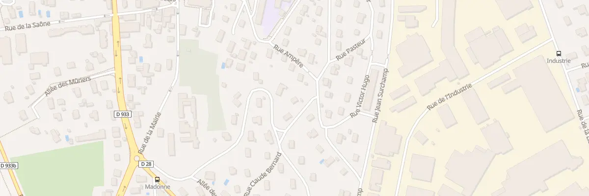 Plan du 42 Rue Claude Bernard à Jassans-Riottier